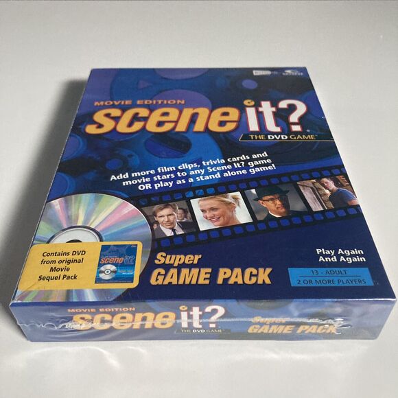 Movie Edition Scene It? The DVD Game • Super Game Pack • NEW Sealed in Package - Picture 3 of 7